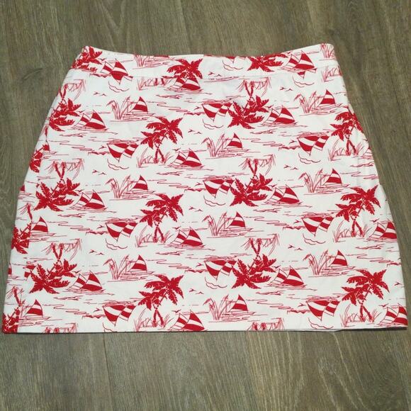 Talbots A-Line Skirt Sail Away 20W Petite - Picture 3 of 7